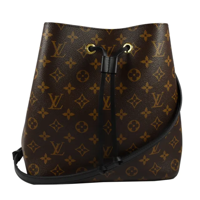 【Louis Vuitton 路易威登】M44020 Neonoe 經典花紋肩斜兩用水桶包(現貨)