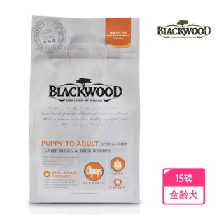 【BLACKWOOD 柏萊富】功能性全齡護膚亮毛配方-15磅(羊肉+糙米)