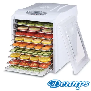 【Dennys】微電腦定時溫控9層不鏽鋼層架蔬果乾果機(DF-9090S)