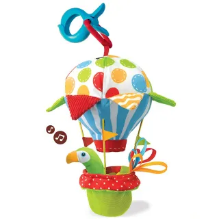 【以色列 Yookidoo】熱氣球音樂鈴(推車床邊玩具)