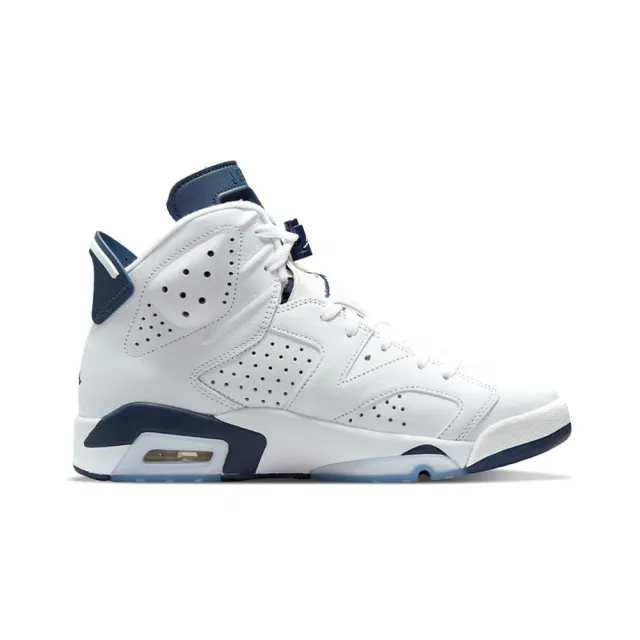 NIKE 耐吉】Air Jordan 6 Midnight Navy 午夜藍藍白籃球鞋384665-141