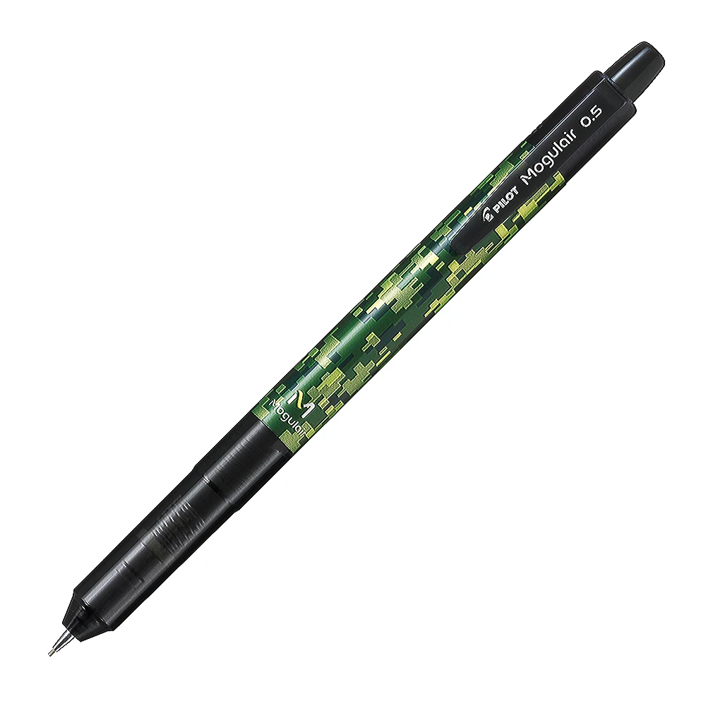 HFMA-50R Mogulair魔咕筆 不易斷芯搖搖自動鉛筆-0.5(方格綠)