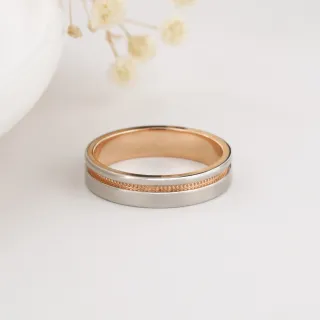 【PROMESSA】PT950鉑金 小皇冠系列 結婚戒指 / 對戒款(女戒)