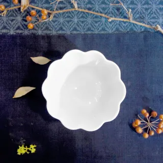 【TALES 神話言】國寶雅翫-蓮華溫碗 白瓷(文創 藝術 創新 器皿 禮物)