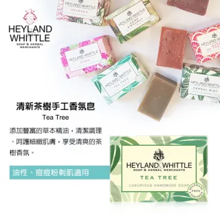 【H&W 英倫薇朵】清新茶樹手工香氛皂 120g(防疫 提升自身防護)