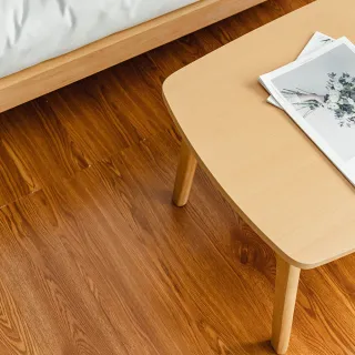 【樂嫚妮】480片入/約20坪 仿木紋PVC自黏式DIY塑膠地板貼 仿木地板