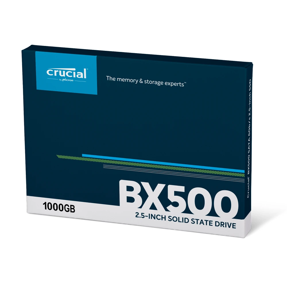 【Crucial 美光】Crucial BX500_1TB SATA TLC 2.5吋固態硬碟(讀：540M寫：500M)