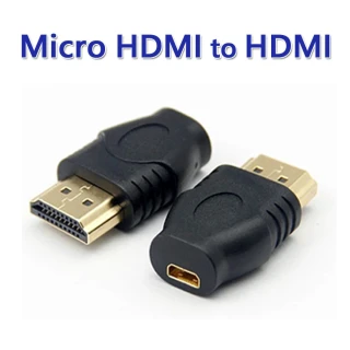 Micro HDMI轉HDMI 母對公 轉接頭