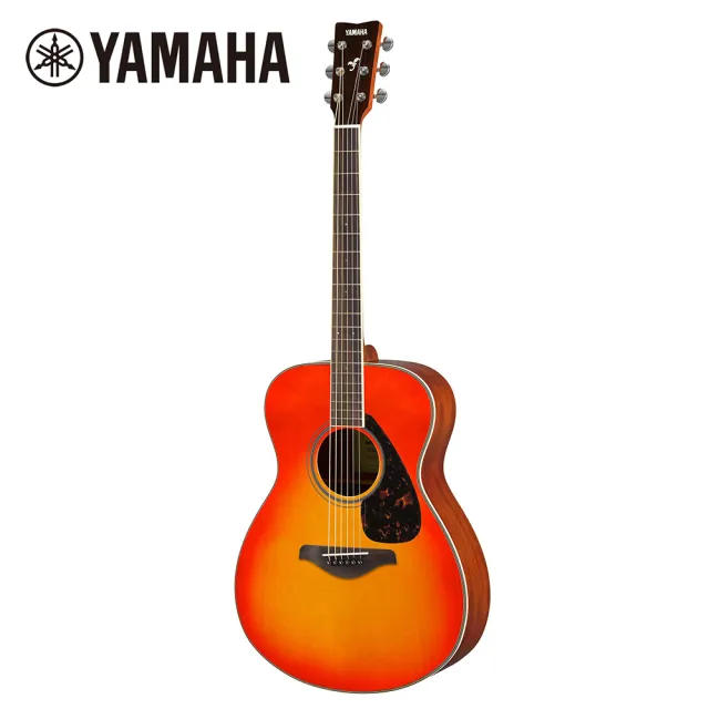 YAMAHA 山葉】FS820 AB 民謠木吉他火紅漸層色(原廠公司貨商品保固有