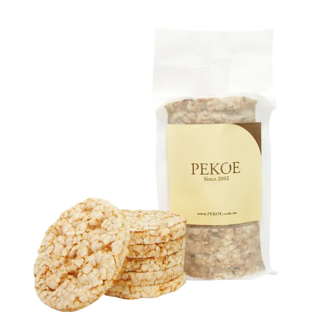 【PEKOE】台灣本產糙米餅(高纖兼具健康與美味)