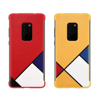 【HUAWEI 華為】原廠 Mate20專用 抽象主題 PC保護殼 /防震薄型保護硬殼(台灣公司貨)