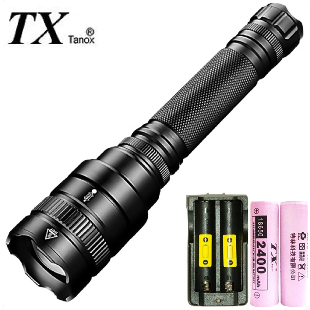 【TX特林】TX特林XP70 LED響尾蛇2代伸縮變焦超級強亮手電筒(T-DB2020-P70)