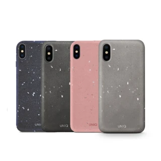 【UNIQ】iPhone X/XS Element 工業風手工貝殼混水泥手機殼