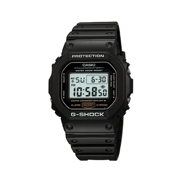 CASIO 卡西歐】G-SHOCK系列經典戶外電子錶(黑DW-5600E-1) - momo購物網