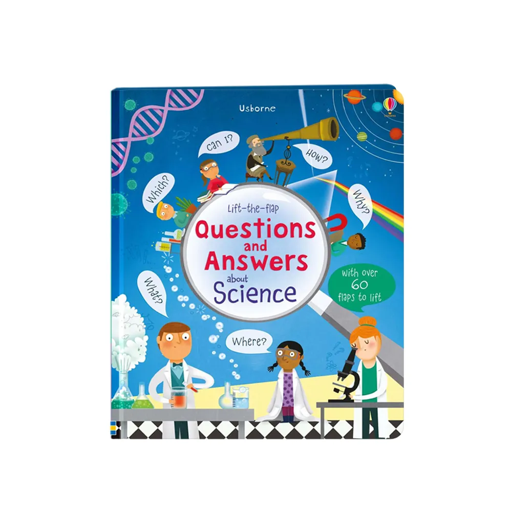 【iBezt】Questions and Answers about Science(Lift-the-Flap 系列翻翻書)