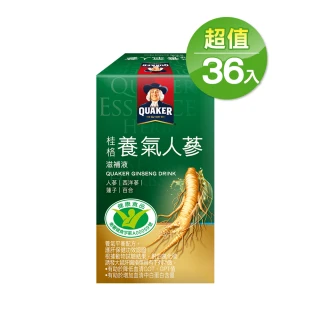 【QUAKER 桂格】養氣人蔘滋補液60ml*36入