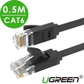 【綠聯】0.5M CAT6網路線 GLAN FLAT版
