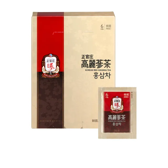 【正官庄】高麗蔘茶3g/包x50包/盒(無附提袋)