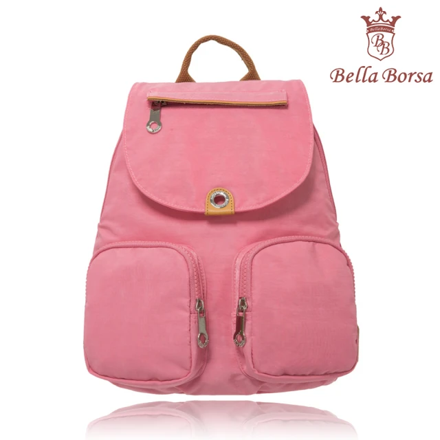 Bella Borsa 經典微漾-後背包-小-粉(BB18C003PK)