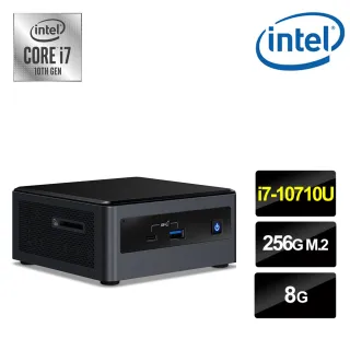 【Intel 英特爾】NUC平台i7六核{雪地戰神} 迷你電腦(i7-10710U/8G/256G M.2 PCIe SSD)