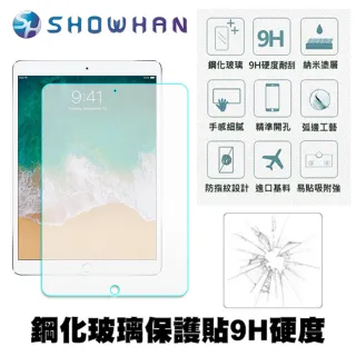 【SHOWHAN】iPad 10.5吋電競霧面9H鋼化玻璃保護貼(iPad Pro 10.5吋/iPad Air 2019通用)