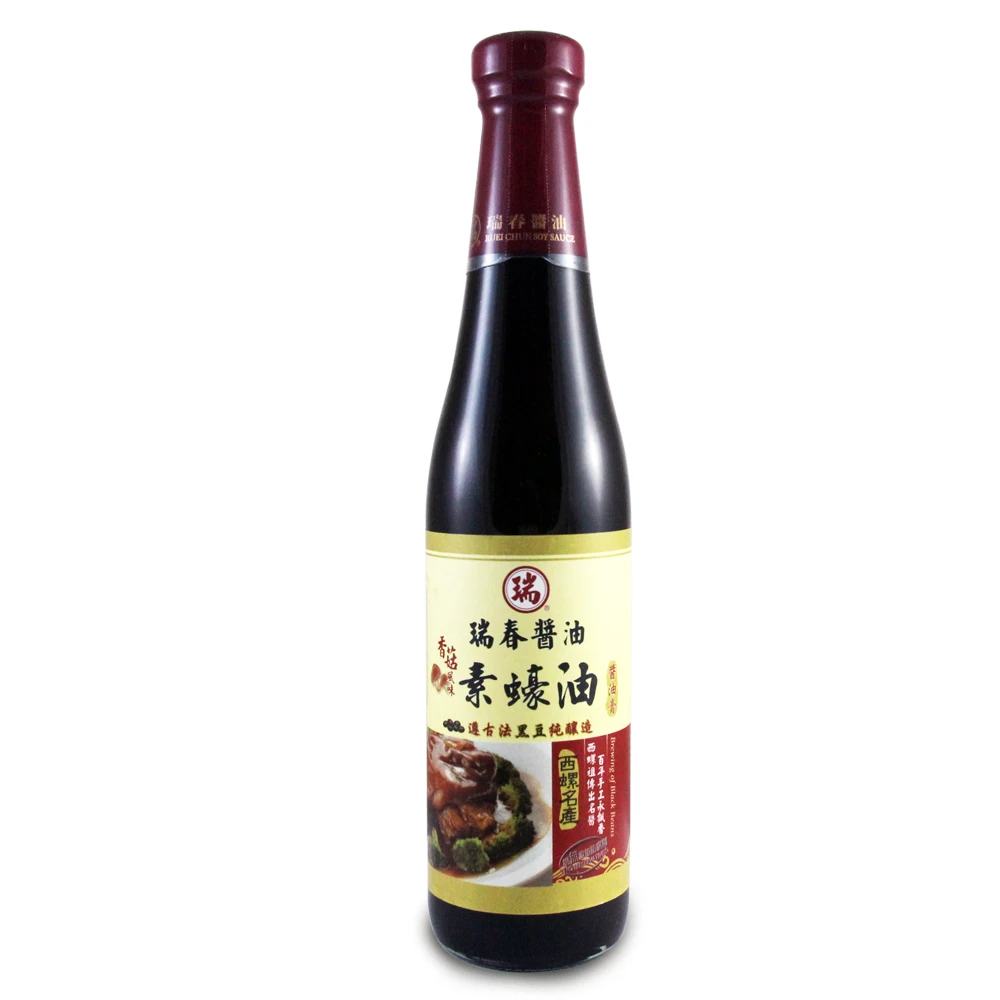 【西螺瑞春醬油】香菇素蠔油(420ml瓶)
