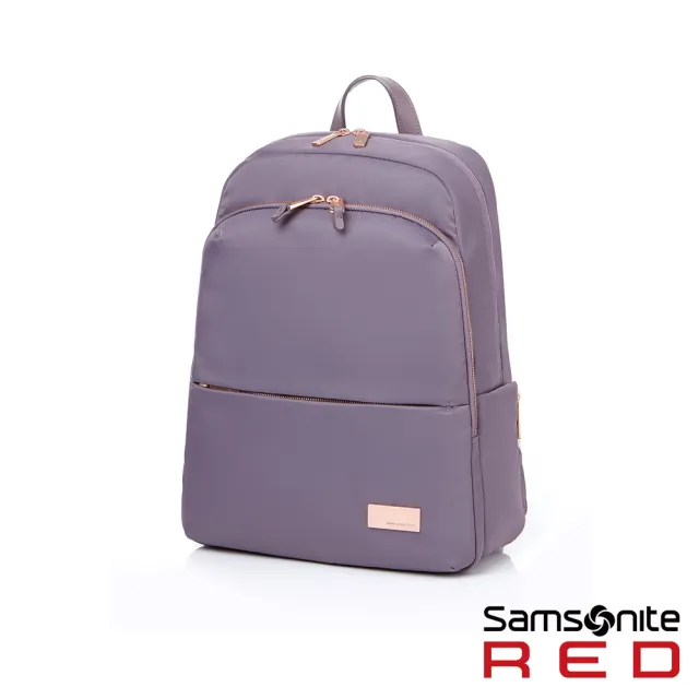 【Samsonite RED】RENY  超輕量尼龍女性筆電後背包13吋 紫(GV1)