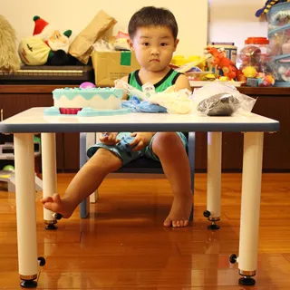 【C&B】創意小天才小童遊戲成長正方桌(60x60cm)