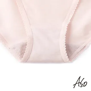 【A.S.O 阿瘦集團】負離子女性內褲蕾絲高衩款(粉紅)