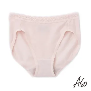 【A.S.O 阿瘦集團】負離子女性內褲蕾絲高衩款(粉紅)