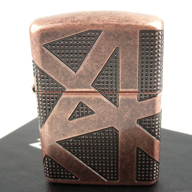 【Zippo】美系~Geometric 360-360度幾何圖案打火機(ARMOR裝甲)
