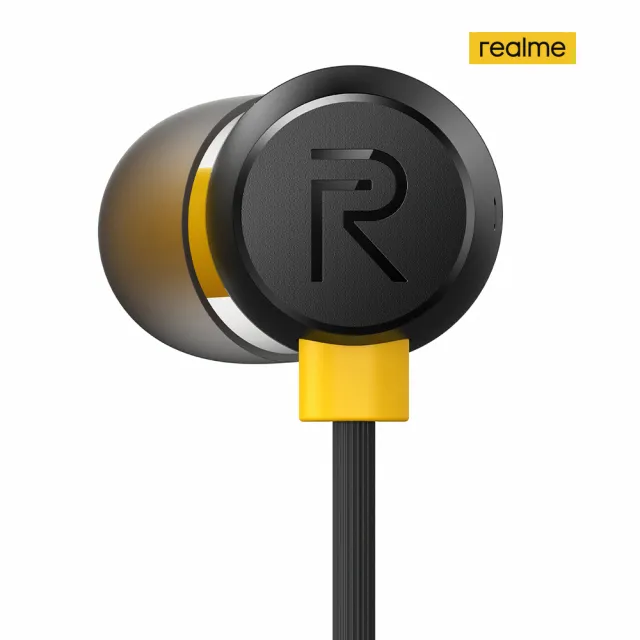 【realme】realme Buds 2 磁吸式有線耳機(黑色)