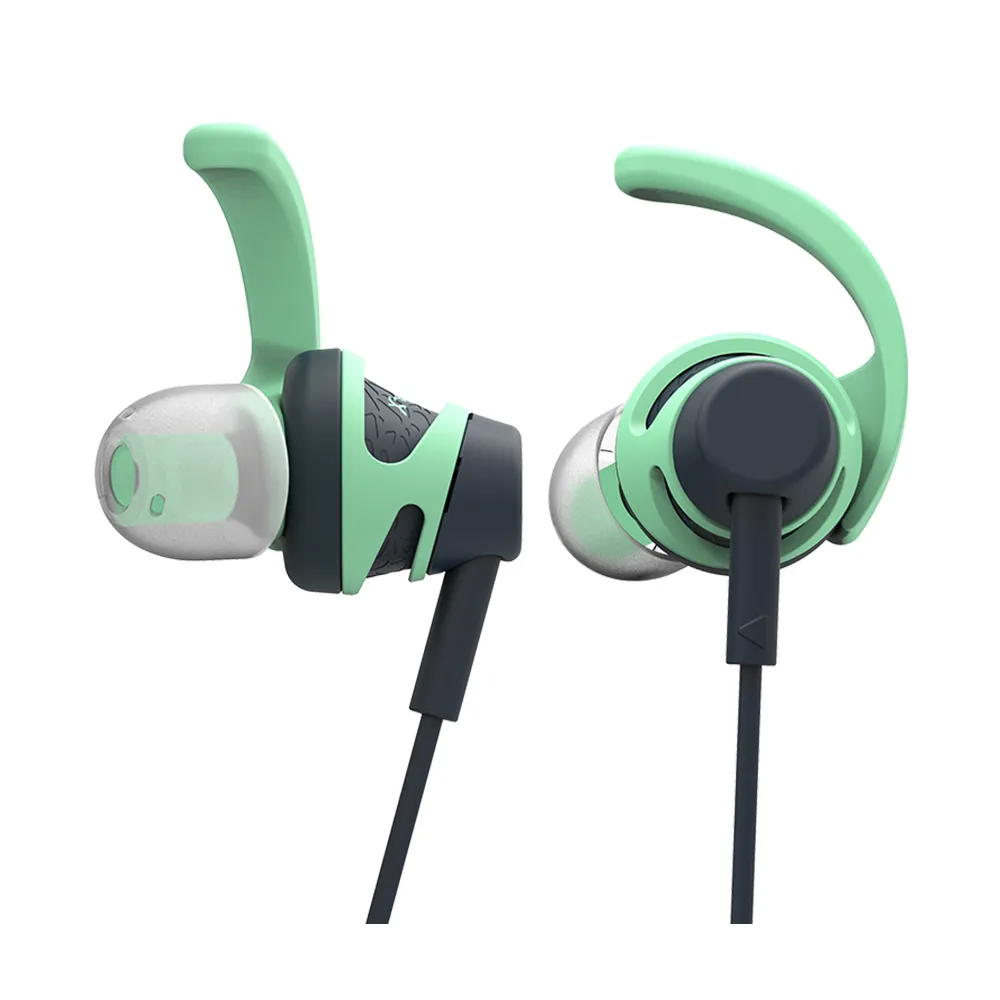 【SpearX】S2 高音質運動耳機-綠(運動防水耳機)