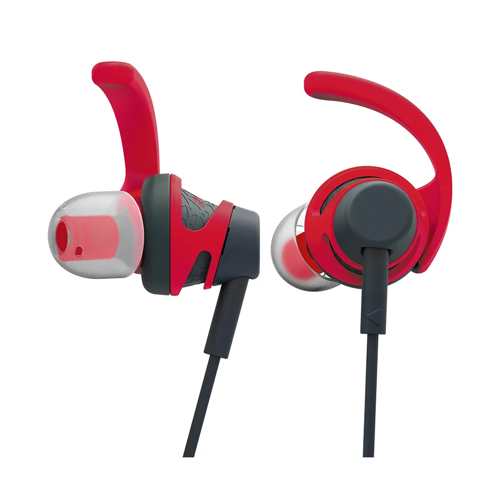 【SpearX】S2 高音質運動耳機-紅(運動防水耳機)