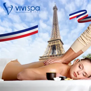 【VIVISPA】法國浪漫春神舒壓之旅150分鐘專案(美體舒壓+美妍小臉)