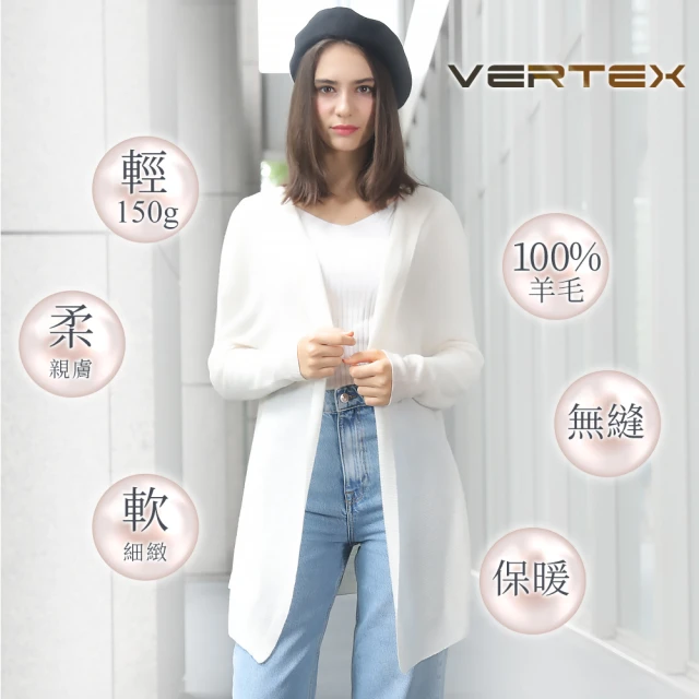 VERTEX日本CIRCLE鬆織純羊毛披肩外套