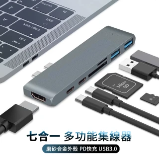 Type-C 七合一多功能HDMI轉接器(Macbook轉換器)