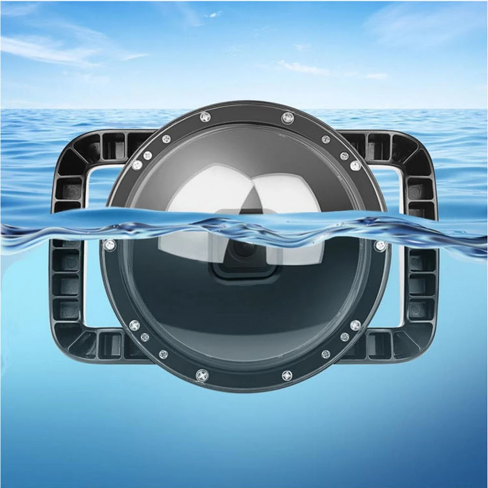 GOPRO HERO8 HERO9 HERO10 潛水面罩 魚眼鏡頭罩 分水鏡 副廠
