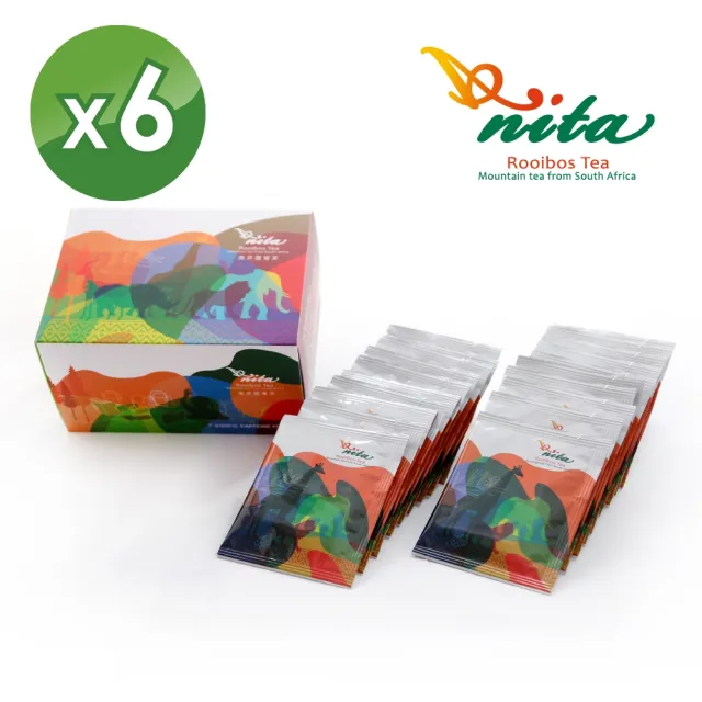 【Anita】南非國寶茶2.5gx20包x6盒