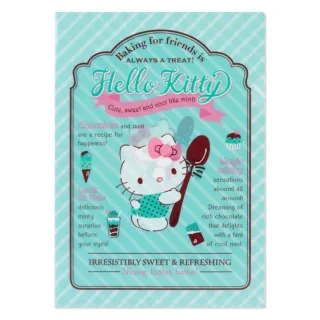 【小禮堂】Hello Kitty 日製L型文件夾組《2入.粉綠》資料夾.L夾.薄荷巧克力系列