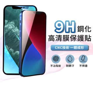 【鋼化玻璃貼】適用iPhone 13/12 mini/Pro/Pro Max/11/Xr/Xs/X 9H高清鋼化玻璃螢幕保護貼膜(手機保護貼)