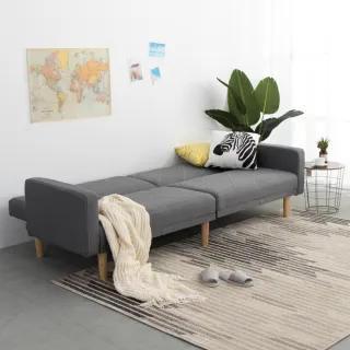 【IDEA】北歐克里生活簡約兩用沙發床(2色任選)