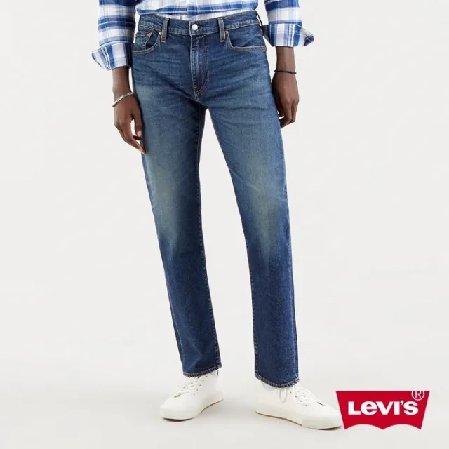【LEVIS】男款 上寬下窄 502Taper牛仔褲 / 復古刷白 / Flex彈力機能布料 / 有機棉 熱賣單品
