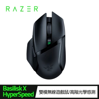 【Razer 雷蛇】Basilisk X HyperSpeed 巴塞利斯蛇 X速度版 無線電競滑鼠(RZ01-03150100-R3A1)