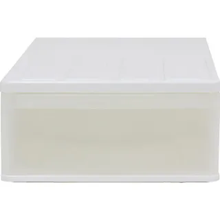 【NITORI 宜得利家居】收納盒 CARO53 H18 高度18cm(收納籃 收納盒 整理盒)
