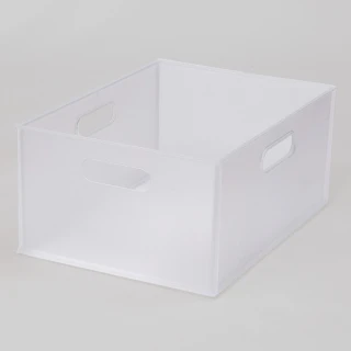 收納盒 N INBOX W 窄低型 四分之一型 CL(收納籃 收納盒 整理盒)