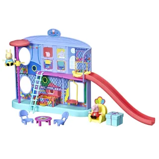 【Peppa Pig 粉紅豬小妹】家家酒系列-佩佩的遊樂場遊戲組 F2402(小孩幼兒兒童玩具/佩佩豬/學齡前玩具/禮物)
