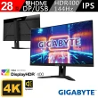 【GIGABYTE 技嘉】技嘉 M28U HDR 400 電競螢幕 28型 144hz 1ms HDMI DP Type-C(M28U)