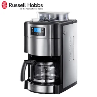 【Russell Hobbs 羅素】全自動研磨咖啡機(20060-56TW)+【FORUOR】不鏽鋼真空暢飲杯*2