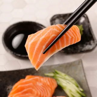 【華得水產】挪威鮭魚生魚片1件(600g/整條/未切/生食級)